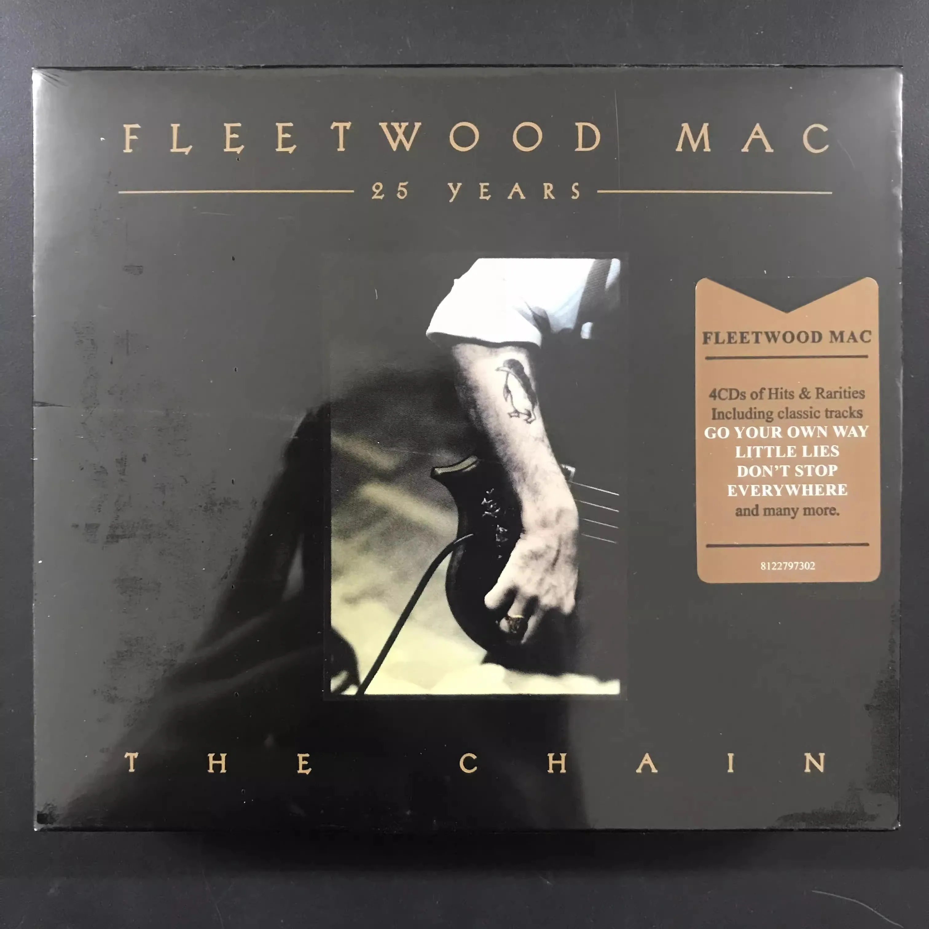 

Blues Fleetwood Mac John McVie Music CD 25 Years The Chain Album Warm Ways 4pcs Music Record Cosplay Walkman Car Soundtracks Box