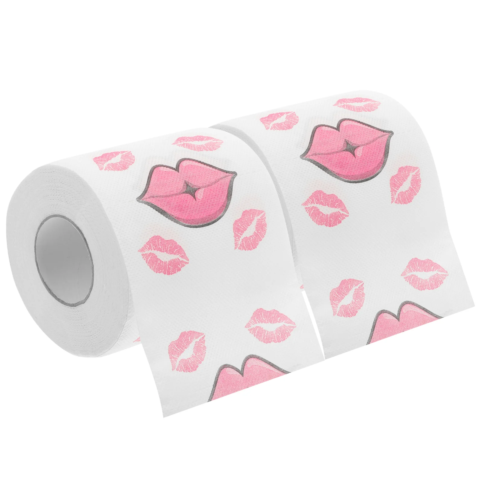 Red Mouth Tissue Bulk Paper Towels Toilet Lip Printing Ordinary Bathroom Accessory