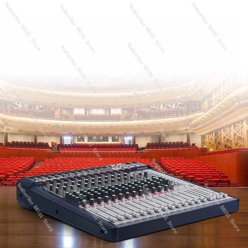 S10/S12/S16/S22 Performance 16-way four-group built-in effect mixer
