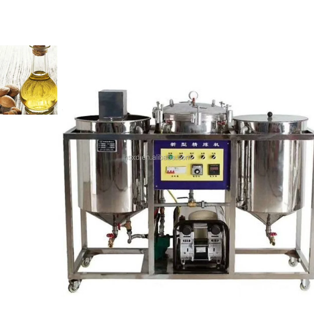 Refined Sunflower Soybean Oil Refiner/Deacidification Dephosphorization Deodorization and Dewaxing Oil Refining Equipment