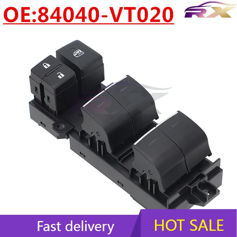 

OEM:84040-VT020 Right-drive Power Window Master Control Switch For Toyota Corolla