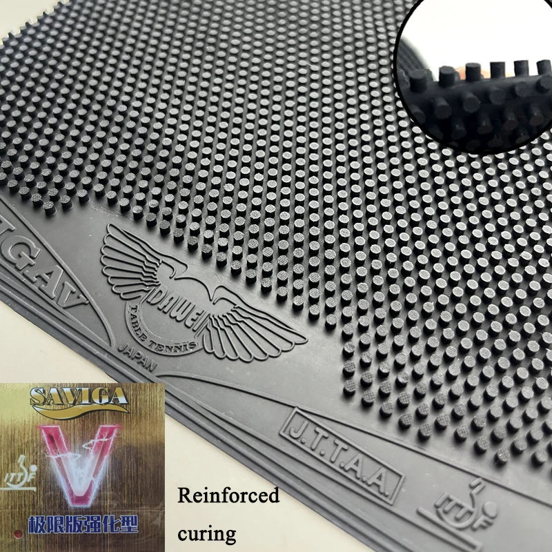 

DAWEI SAVIGA Cured Table Tennis Rubber Extreme Edition Enhanced Type Long Pips OX Medium Particles Ping Pong Rubber Attacking