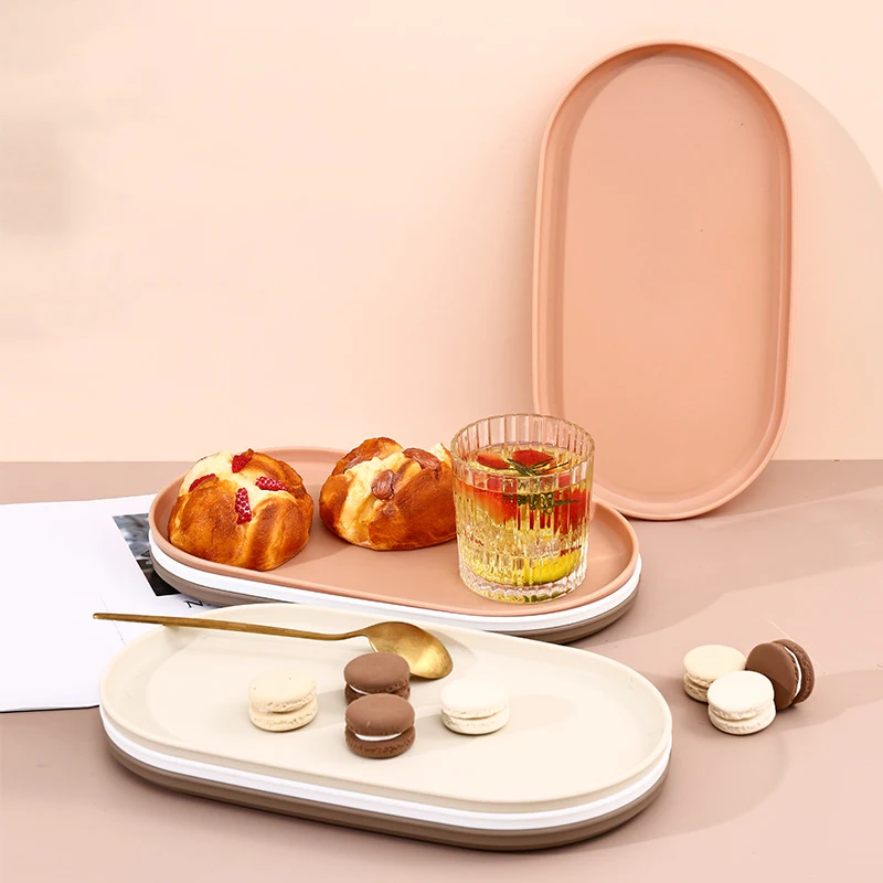 Home Kitchen Tools, Oval Shaped Plates, Picnic Trays, Western Style Plates, Afternoon Tea, Desserts, Fruit Plates