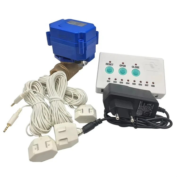 

9v Water Leak Detector Price Detection Proof Leak Alarm System Water protection Water Leakage Proof Valve