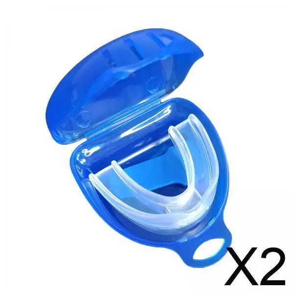 

Flexible EVA Mouth Guard Double Sided Sports Protector Comfortable Fit for Boxing Basketball Football Training