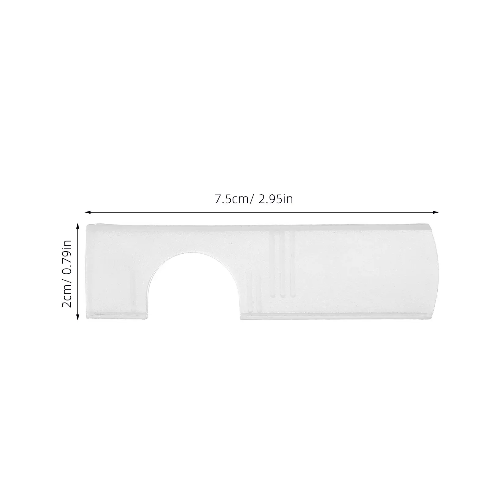 Compact Reed Case for Saxophone Clarinet Side Independent Compartments Keep Reeds Safe and Separate