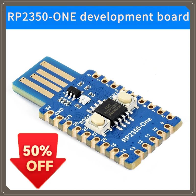 Raspberry Pi RP2350A MCU Board RP2350-One MicroPython Support for Embedded Systems