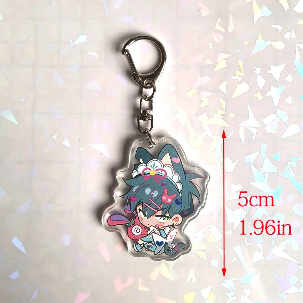 ALIEN STAGE IVAN & TILL Dangle-dangle Keychain Man Acrylic Chain for Pants Womans Key Chain Men Pendant Girls Jewelry Llavero