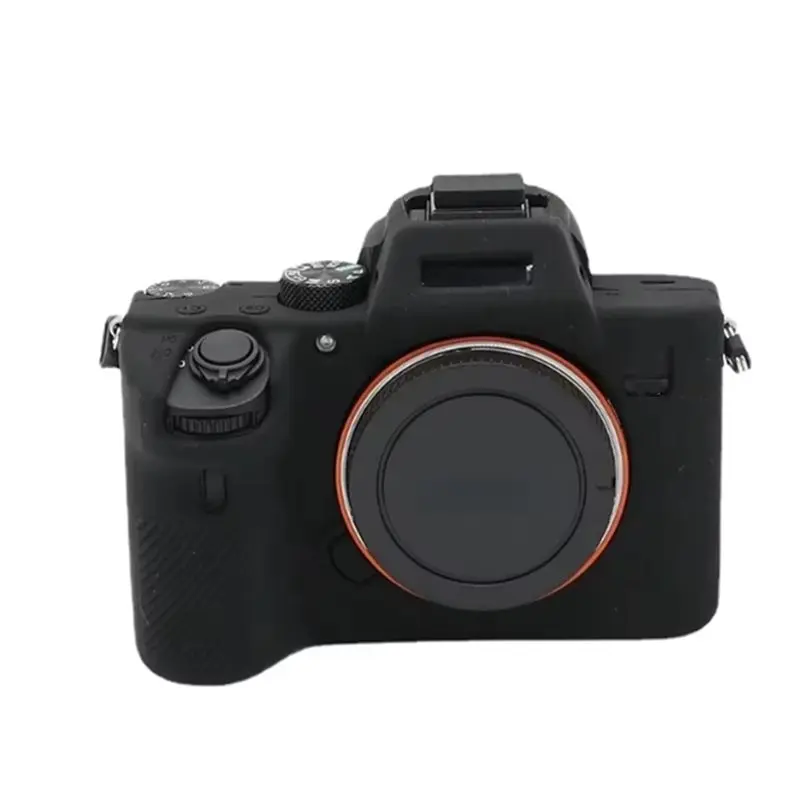Protective Cover Skin,Anti-Scratch Grip Shell For Sony A7II A7SII A7RII- Silicone Camera Case 1PCS, Includes Bag Sleeve