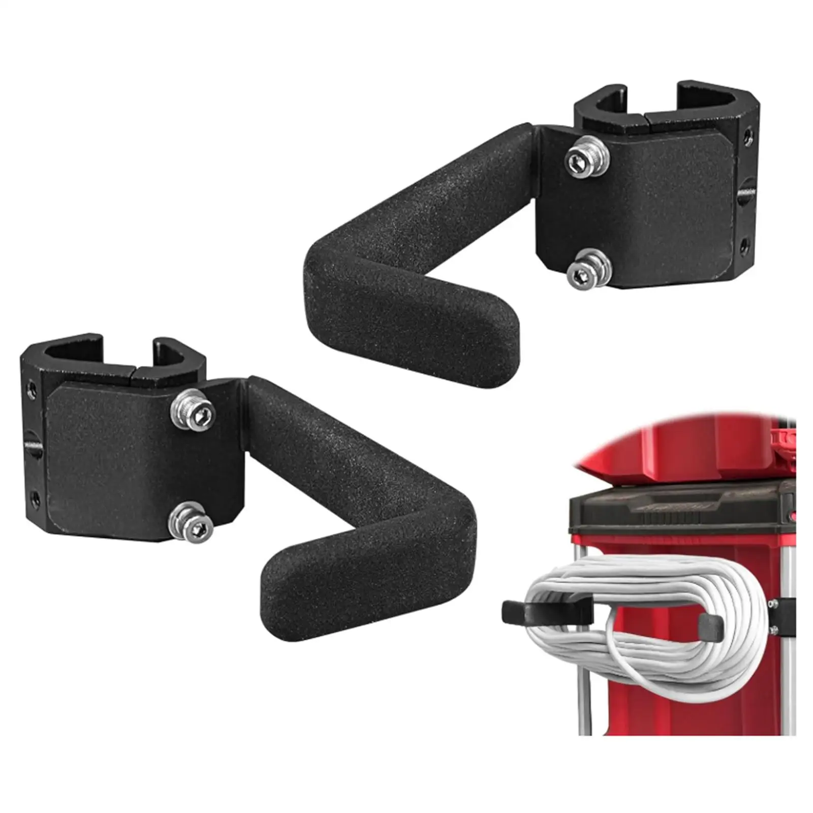 Compact Aluminum Cable Rope Bracket Extension Cord Organizer for Tool Box Easy to Use