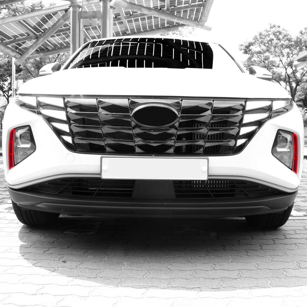 

Накладка на рамку передних противотуманных фар из карбона для Hyundai Tucson NX4 2022 2023 2024, внешние аксессуары