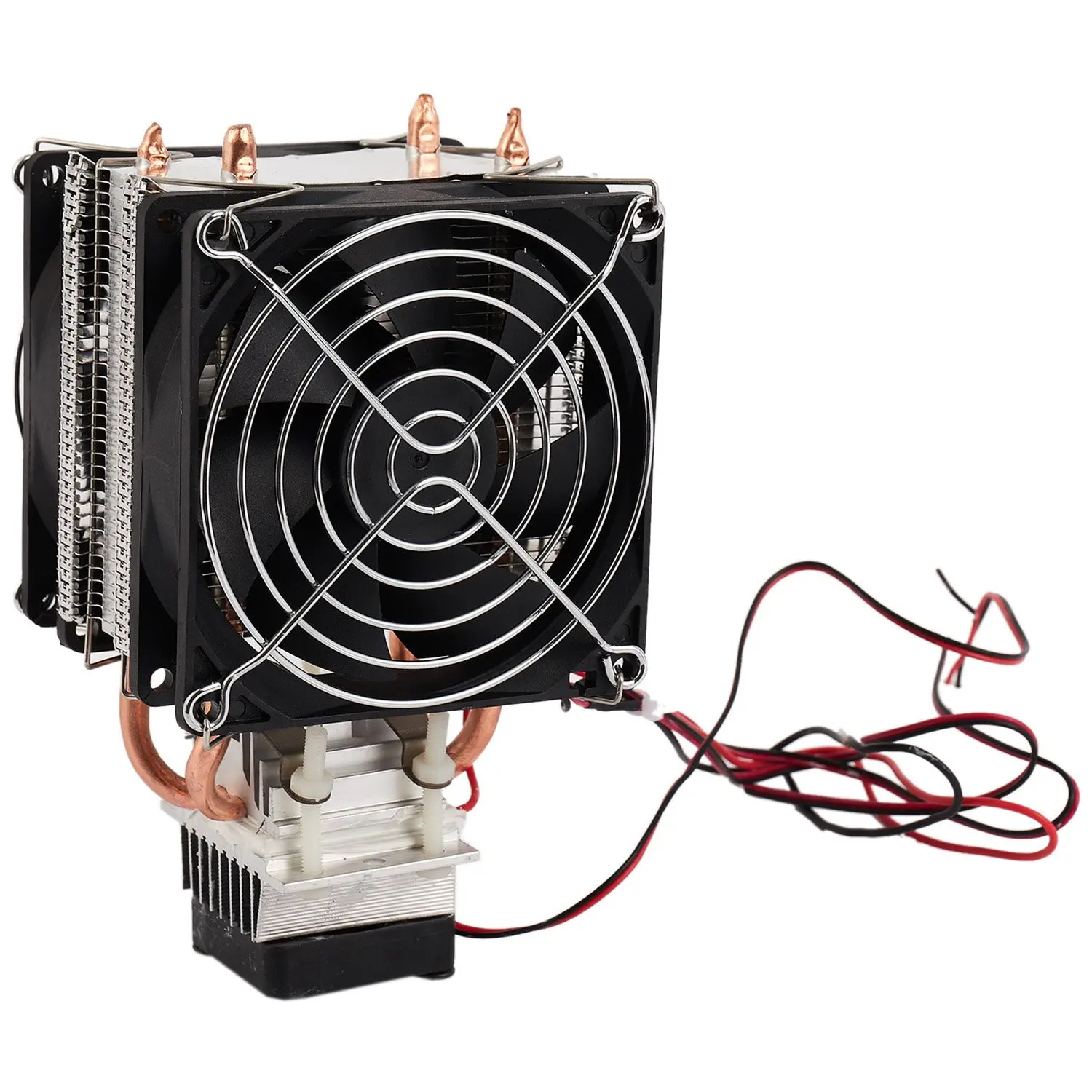 12V 6A Thermoelectric Peltier Semiconductor Cooler Refrigeration Cooling System Kit Cooler Fan For Air Cooling