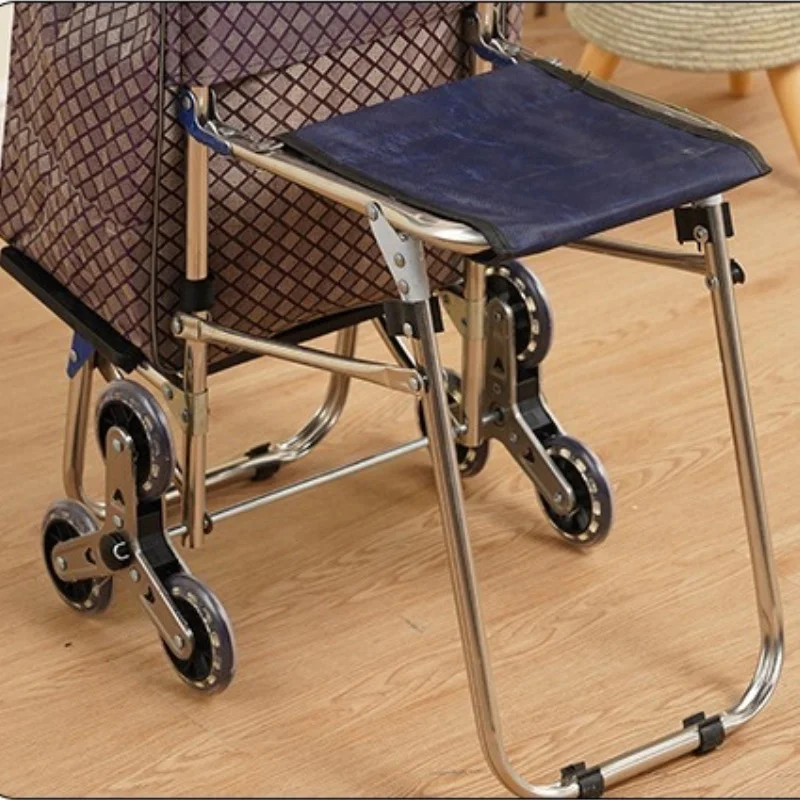 Рисунок 5 - Тележка для покупок для пожилых людей с сиденьем