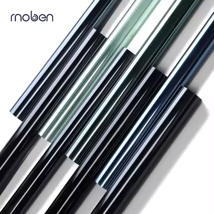 

Серия Moben UV400, 1,52*30 м/рулон, 5% VLT, высокое качество, 100% блокировка УФ-излучения, теплоизоляция высокой четкости, тонировочная пленка для автомобильных солнечных окон