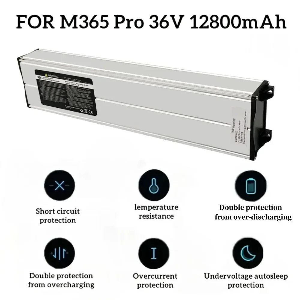 For Xiaomi M365PRO/PRO2 36V 12800mAh Lithium Battery Electric Scooter Battery