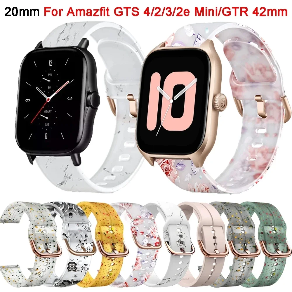 20mm Strap For Xiaomi Amazfit GTS 4 Mini Wrist Band Bracelet Bip U/3 Pro Amazfit Active GTS 4 3 2 2e 2 Mini Watch Belt