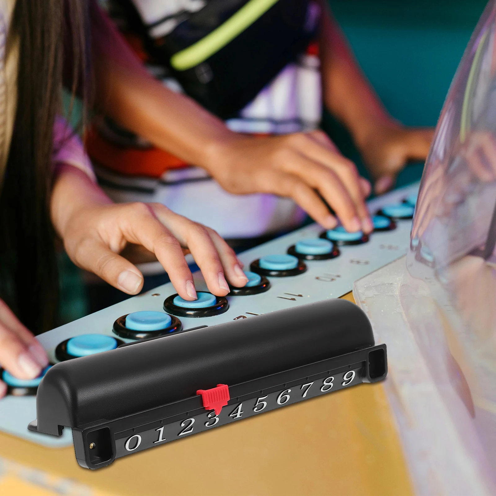 

Multifunctional Table Football Score Keeper Durable Plastic Flip Scoreboard For Air Hockey Indoor Portable Hockey Accessories