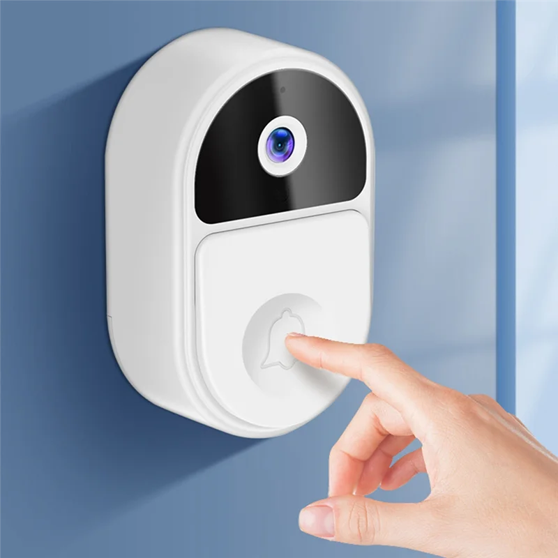 B23b wi fi campainha da porta 1080p à prova dwaterproof água em tempo real tuya campainha inteligente sem fio intercom campainha da porta tuya intercom câmera