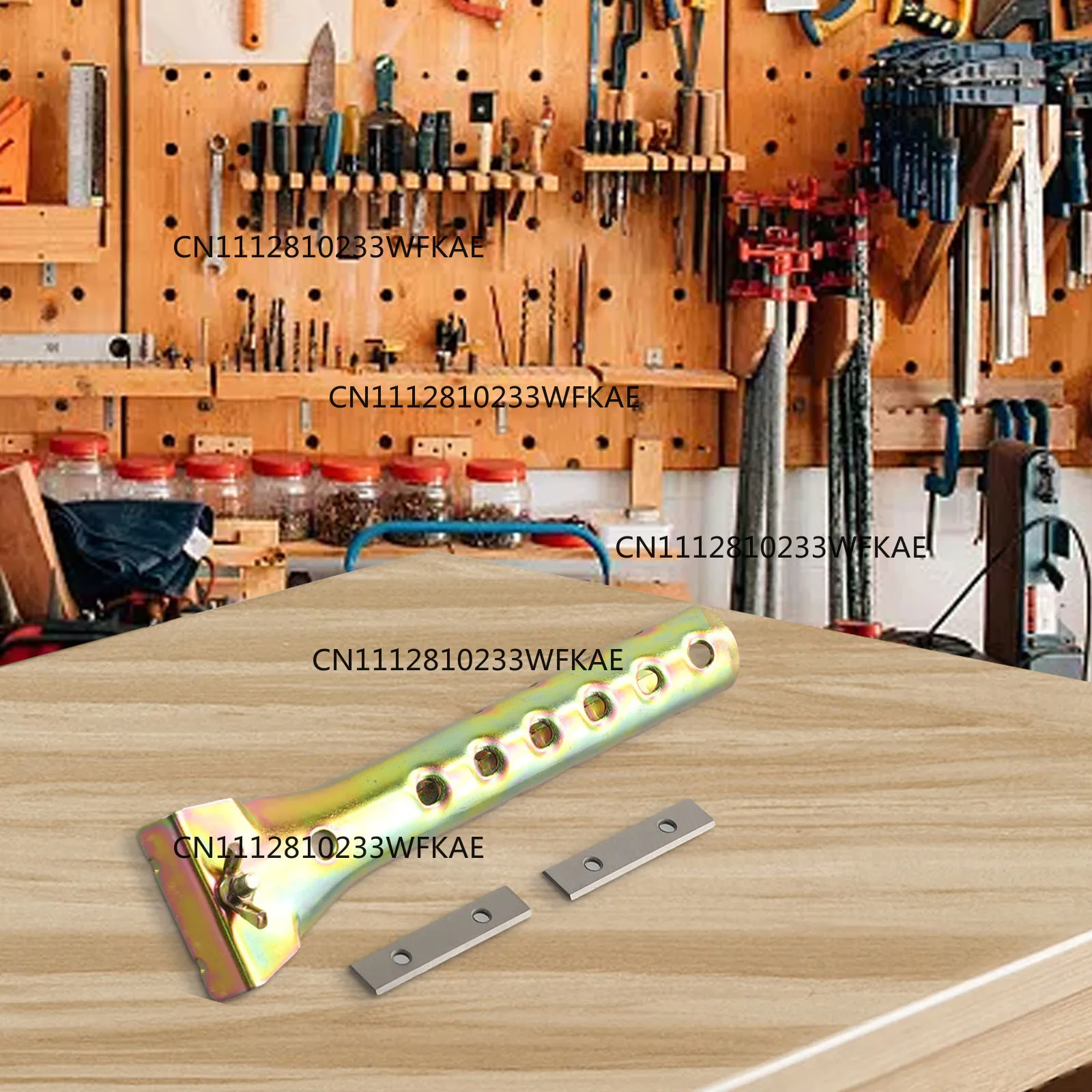 Blade Scraper Heavy Duty Carbide Blade General Purpose Scrape For Removing Paint Glue Replace 50MM Carbide Blade