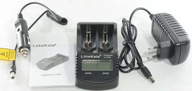 Liitokala Lii-500/Lii-202/Lii-100/Lii-300 1.2V/3.7V 18650/26650/18350/16340/18500/AA/AAA NiMH ładowarka akumulatorów litowych lii500