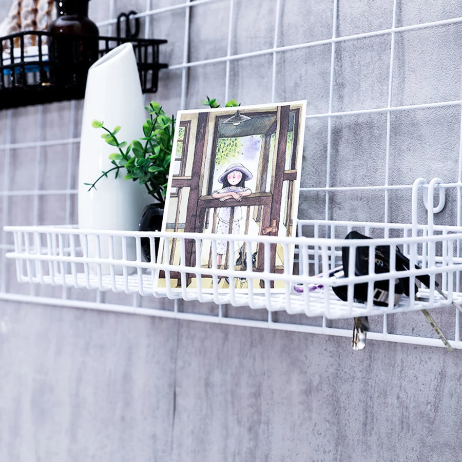 Iron Mesh Hanging Storage Rack 5