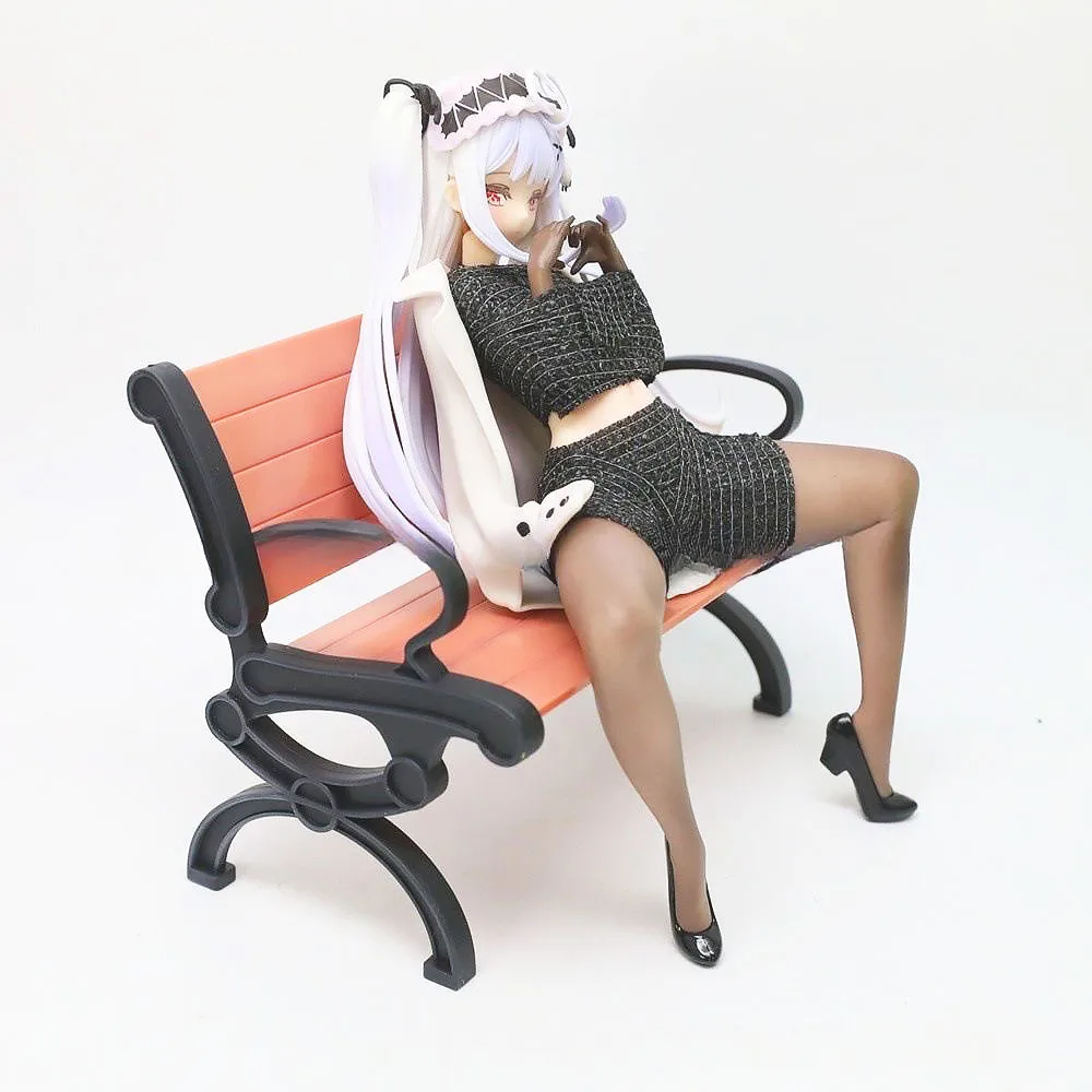 Saophea Tokisaki Mio Sitting Ver. Ecchi Figure, Sexy Anime Girl Waifu Action Figure Collectible Statue, Anime Decor Gift Toy view 3