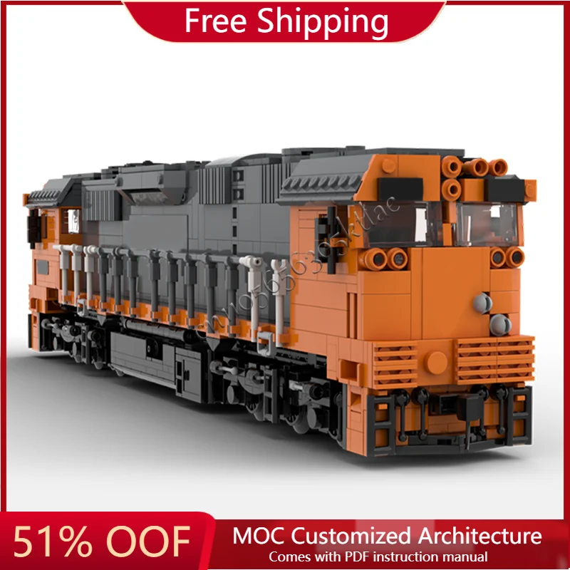 

2016 Parts MOC Orange Series Building Blocks Model Set For Children DIY Assembly Display Toys Christmas Surprise Birthday Gifts