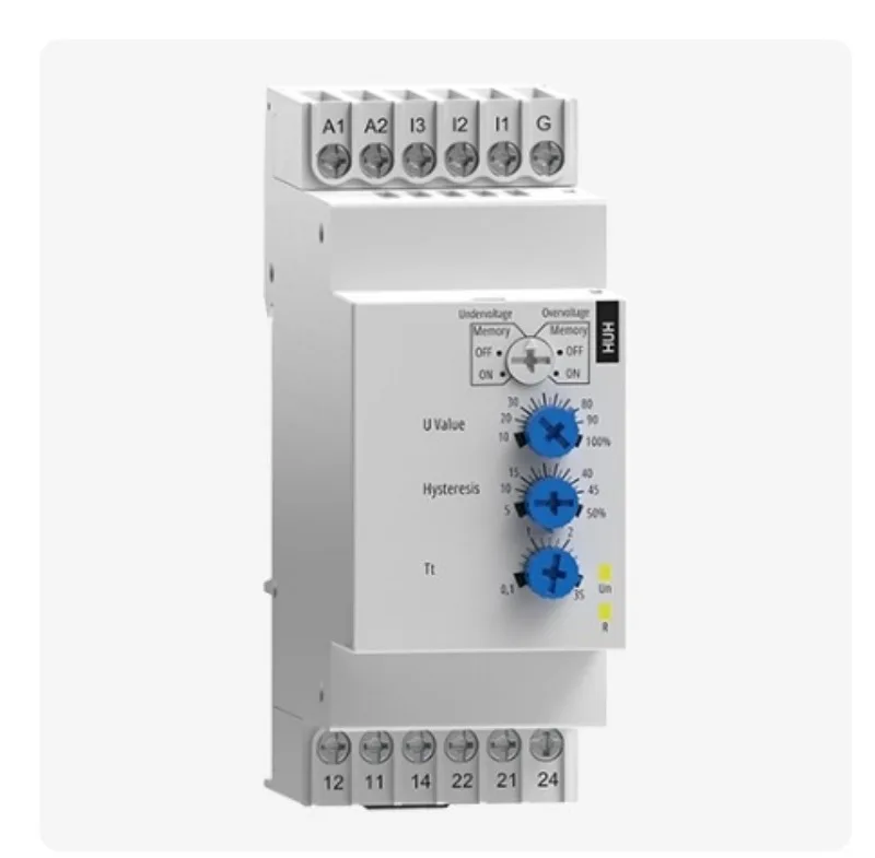 ndustrial Voltage Monitoring Relay HUH 84872130 Overvoltage Undervoltage Protection Monitoring Module For Electrical System
