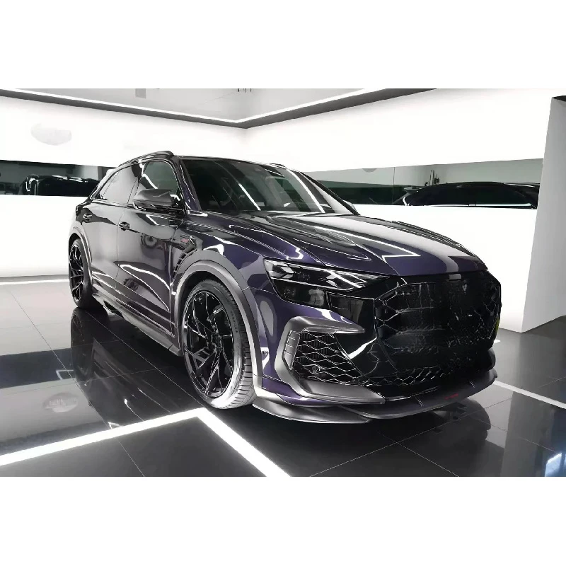 Hot selling Suitable for Modified at Style Dry Carbon Body Front and Rear Lip Spoiler Wheel Arch Side Skirt Canards Kit