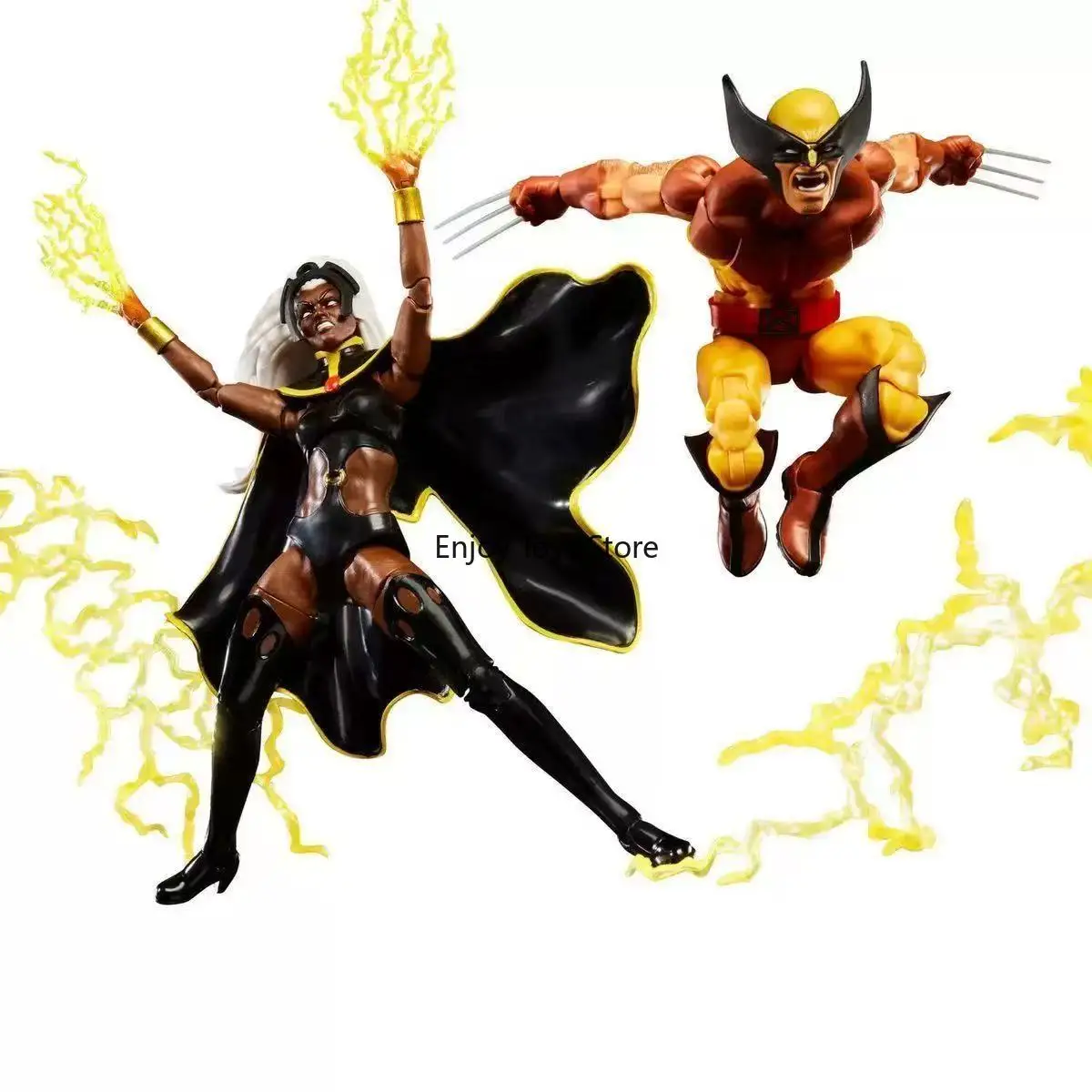 In Stock - Storm & Wolverine Set (Pulse Exclusive): American-Style 6-Inch Articulated Action Figures
