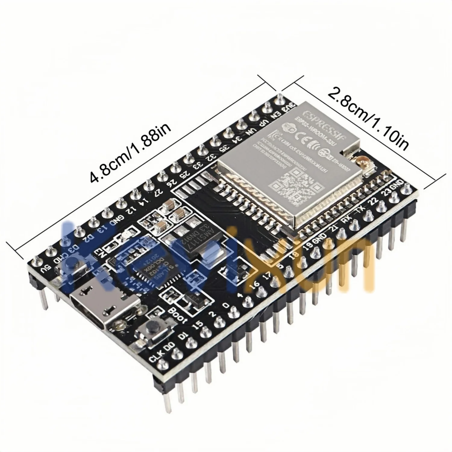 ESP32-DevKitC core board ESP32 development board ESP32-WROOM-32D ESP32-WROOM-32U WIFI+Bluetooth-compatible IoT NodeMCU-32