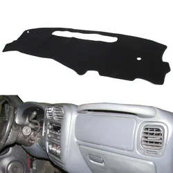 Black Auto Dash Mat Dashboard Cover Dashmat For Chevy S10 1998 1999 2000 2001 2002 2003 2004 Left Drive