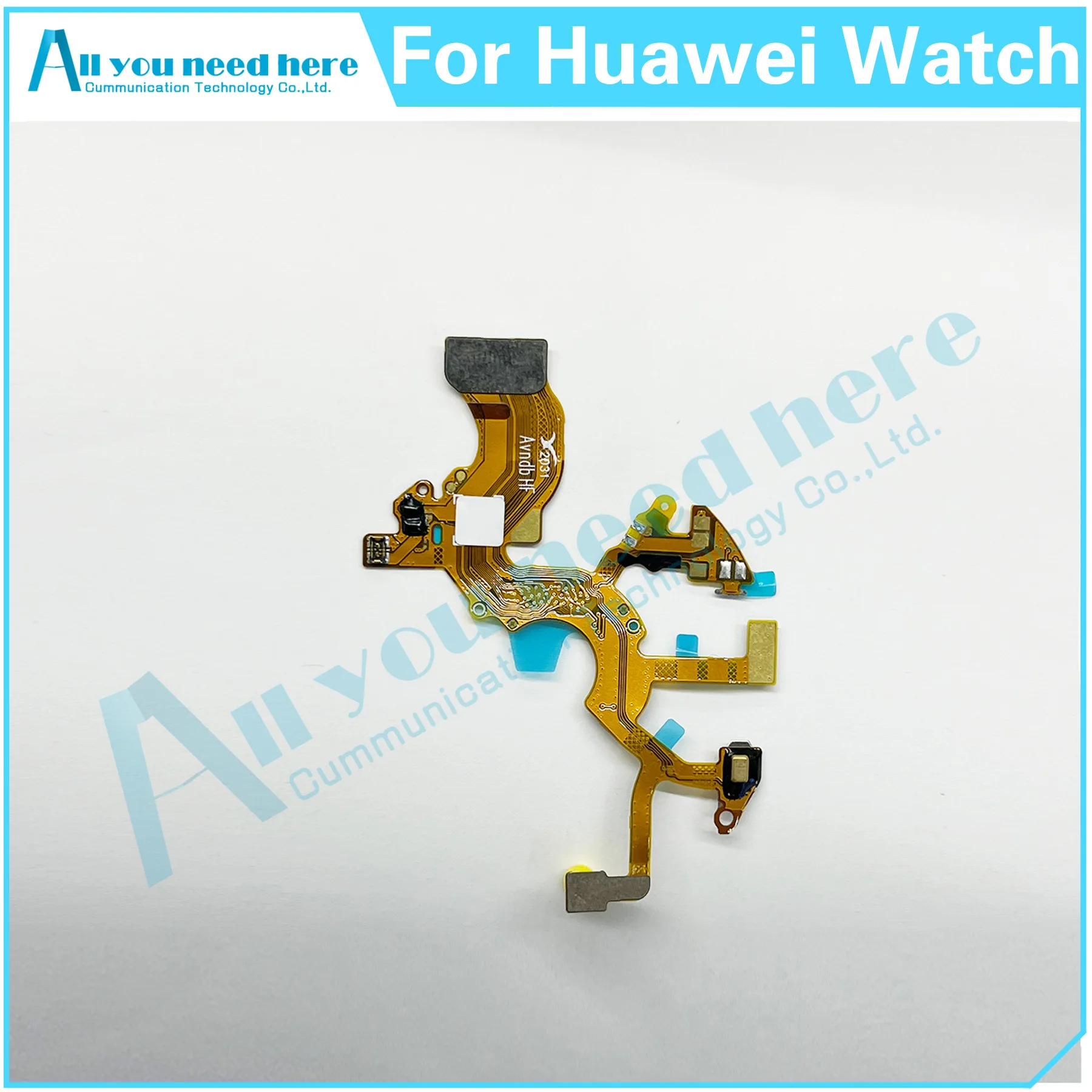 

For Huawei Watch GT 3 Pro 46MM ODN-B19 GT3Pro Mic Speaker Microphone Transmitter Cable Flex Repair Parts Replacement