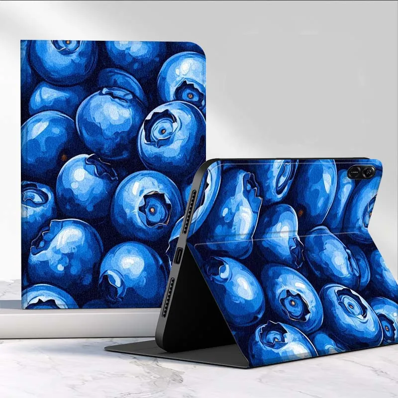 Art Blueberries Creative For MediaPad MatePad Air SE Pro M6 M5 M2 11.5 10.4 10.1 11 12.2 10.8 10.4 10.1 حافظة كمبيوتر لوحي