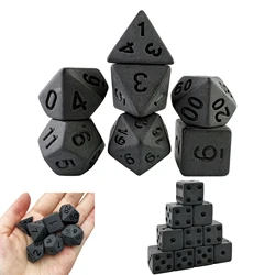 Custom Dice Game Cube Dice D6 High Quality Acrylic Dice Matt Effect Retro Style For DND Games RPG Roll Playing Games Accessories