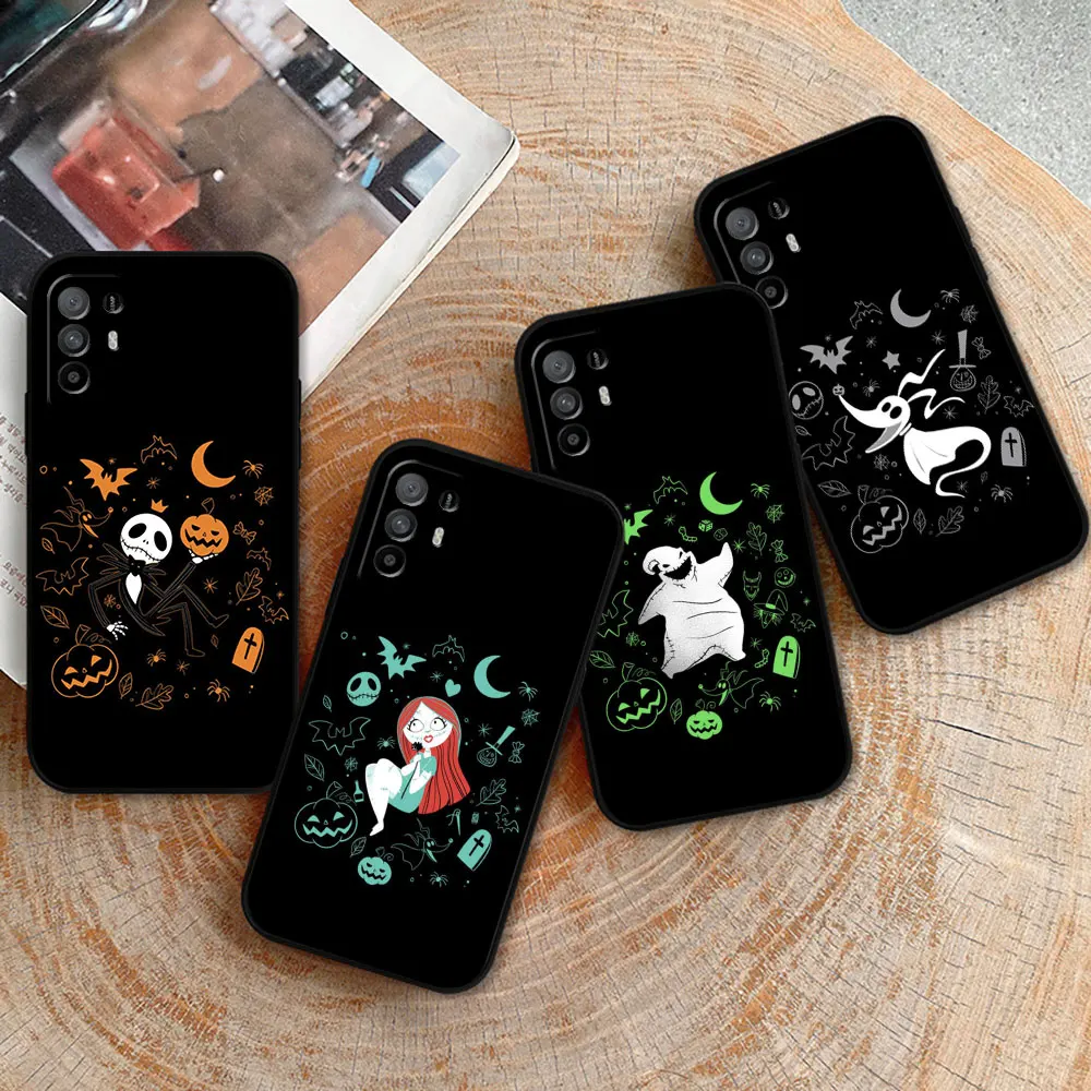 The Nightmare Before Christmas Case For OPPO A98 A94 A93 A92 A78 A77 A74 A73 A71 A60 A58 A57 A55 A54 A53 A38 A17 A16 A15 A9 Case