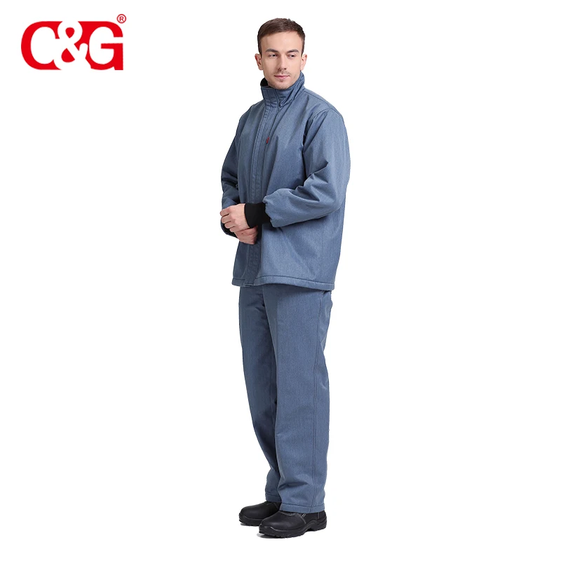 Traje de flash de arco de 40 cal/traje de protección de flash de arco eléctrico