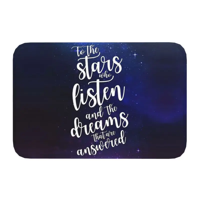 Acotar To The Stars Who Listen And The Dreams That Are Answered Doormat Anti-Slip Kitchen Mat Living Room Entrance Carpet Rug