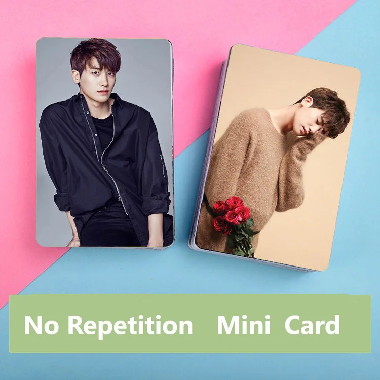 

No Repetition Hyung-Shik Park Photo Mini Card Wallet Lomo Card With Photo Album Fans Collection Gift