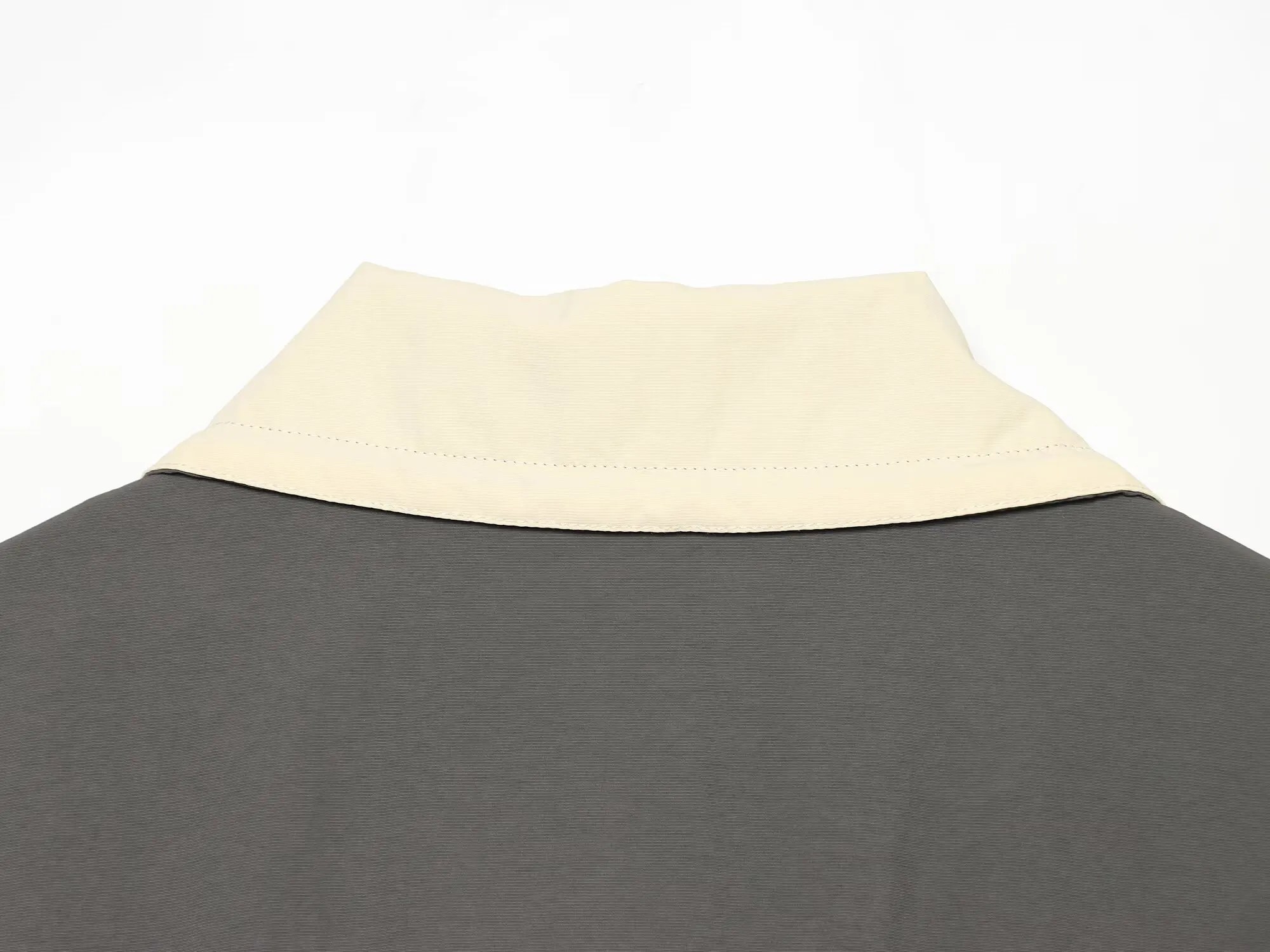 Herbst Neue Damen-Spleißjacke mit Revers und Gürtel, Langarm, Retro, Kurze Oberbekleidung, Lässiger High-Street-Stil, Damen-Pendlermantel – Detail 15