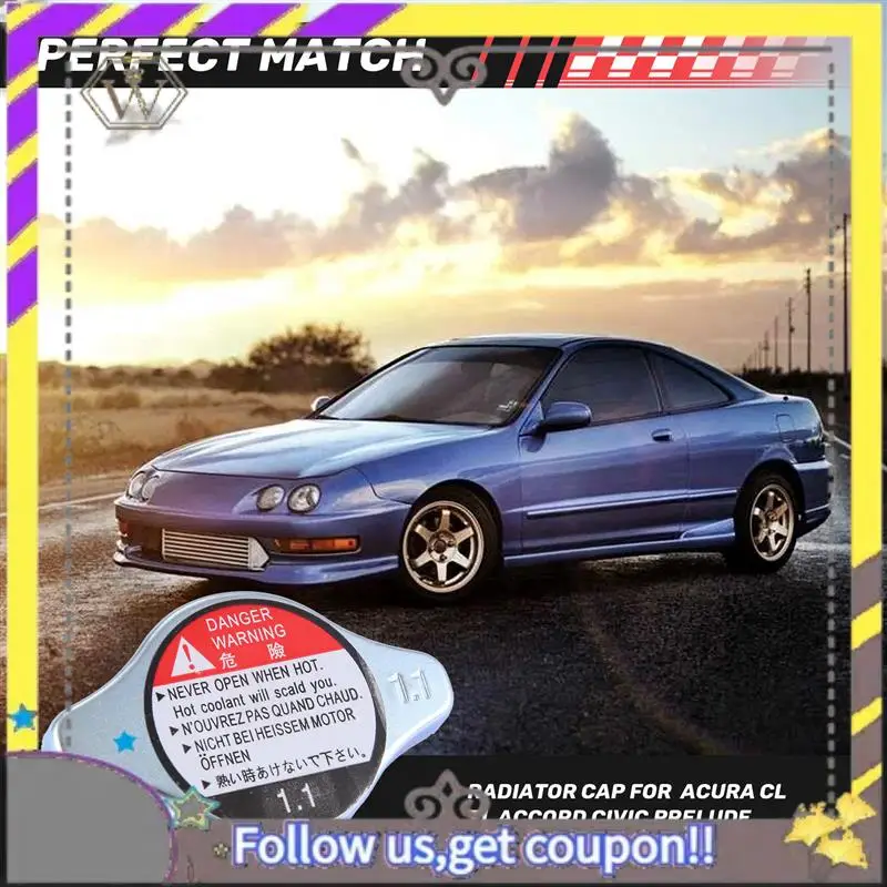 

ABXV-Radiator Cap For Honda Acura CL TL Accord Civic Prelude 19045-PAA-A01 1.1