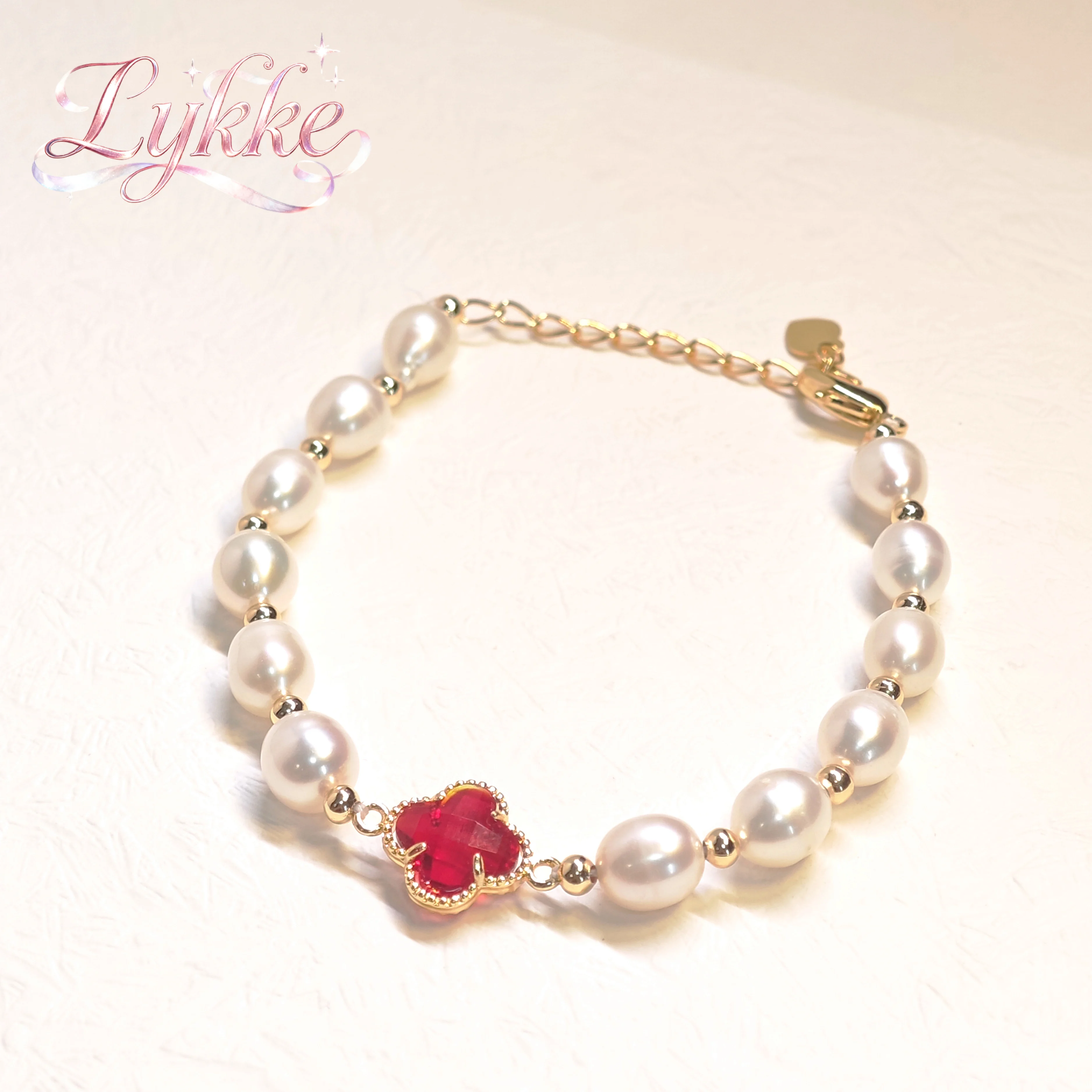 

Luxury Natural Pearl Bracelet for Women 18K Gold Plated Adjustable Beaded Bracelet Elegant Bridal Wedding Jewelry Gift
