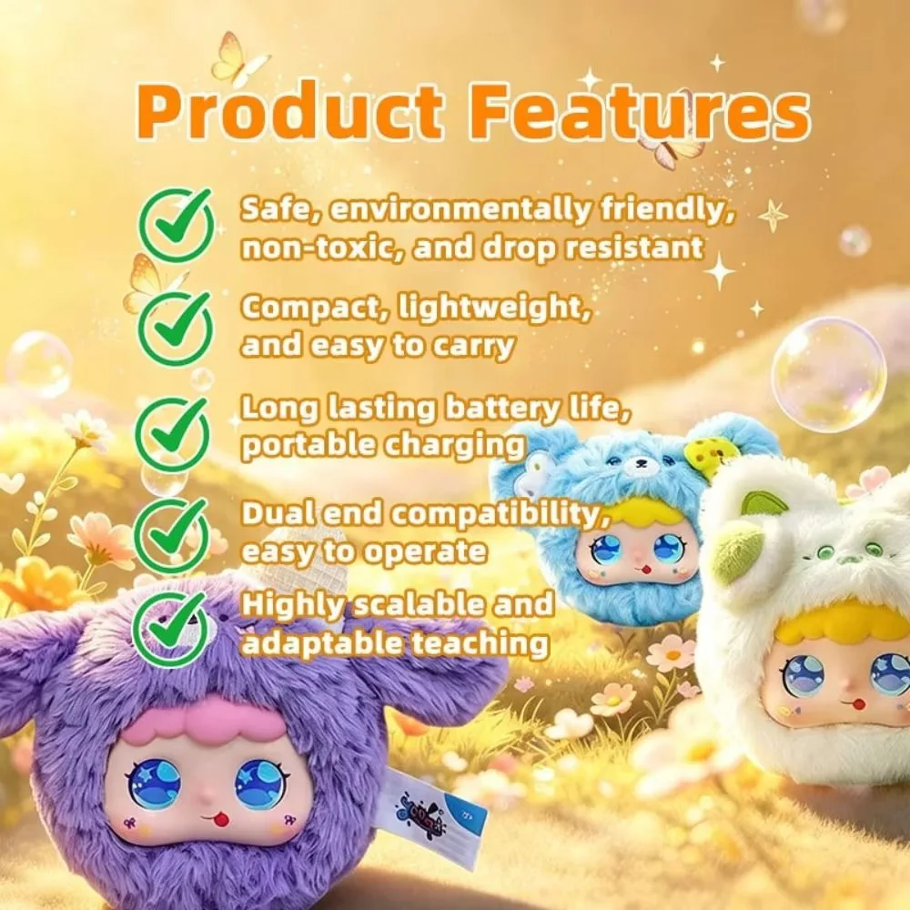 AI Continuous Dialogue AI Cat Plush Intelligent Voice Communication Personal Companion AI Cat Spirit Pendant Relaxing Chat