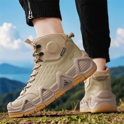 Fashion Trend Running Sneakers for Men Comfort Hard-wearing Athletic Shoes Outdoor Lace-up Tenis Masculino Summer Breathable