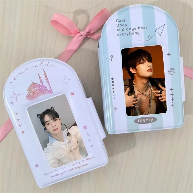 3 Inch Photo Organizer Booklet Lomo Card Photo Album Kpop Idol Album Postcard Photo Card Binder Favorite Card Album Photo