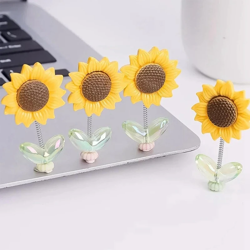 Cozy Home Sunflower, Sunny Ornaments Sunflower For Car, Car Interior Ornament, Car Mounted Spring Ornaments Durable Easy To Use