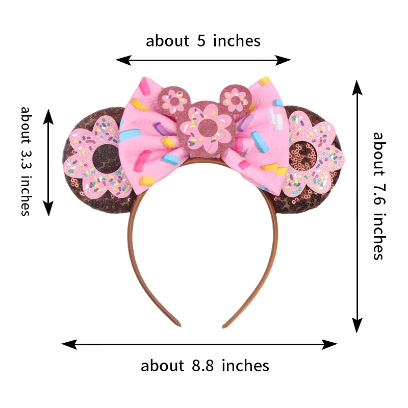 Nieuwe Verjaardag Meisje Mouse Ears Headband For Children Bling 5\