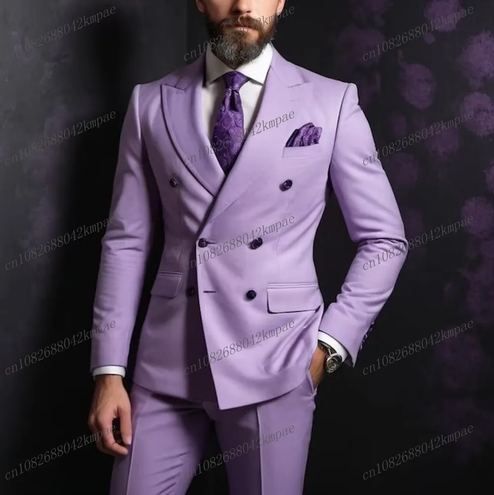 Smokings d'affaires pour hommes, smokings masculins, blazer et pantalon, imbibé de marié, vert, occasion formelle, fête de mariage, Rh, mode, nouveau, ensemble de 2 pièces