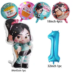 Wreck-it Ralph Vanellope balloon Birthday Party Supplies Decor Balloon Baby Shower