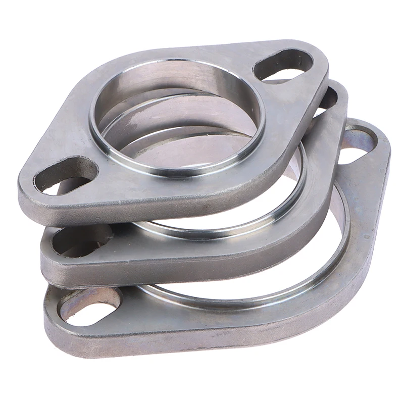 Accessories Universal Stainless Steel Exhaust Muffler Flange Exhaust Pipe Connection 51mm 63mm 76mm Joint